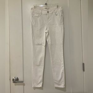 Old Navy white rockstar skinny jeans